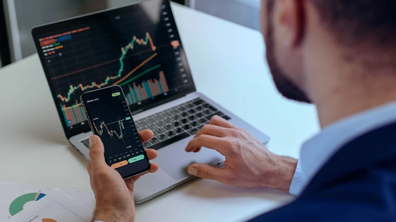 Dashboard di trading IA di Chain Levora 400